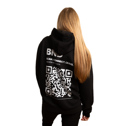 Bond QR Hoodie – Black – Limited Edition