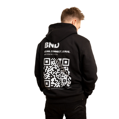 Bond QR Hoodie – Black – Limited Edition