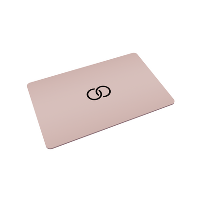 Bond NFC Rose Gold Digital Business Card Front