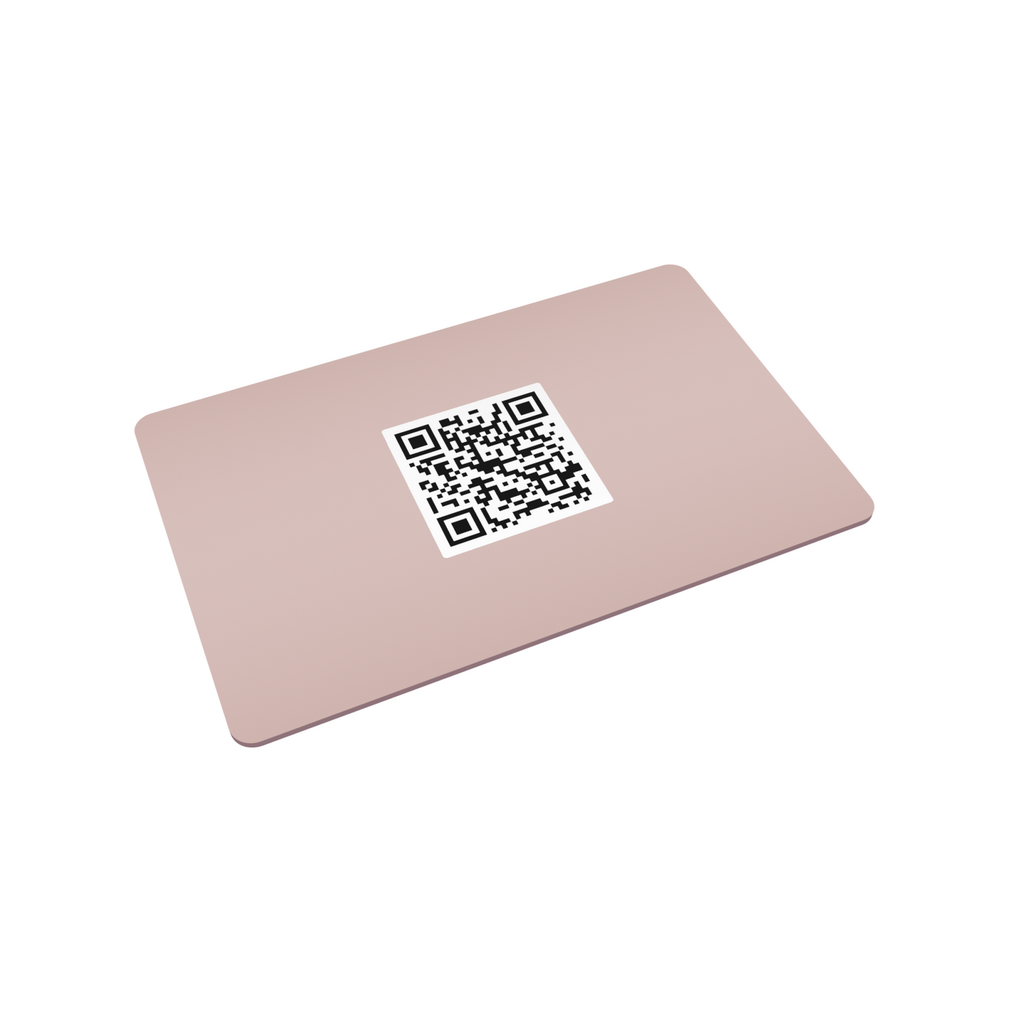 Bond NFC Rose Gold Digital Business Card Back